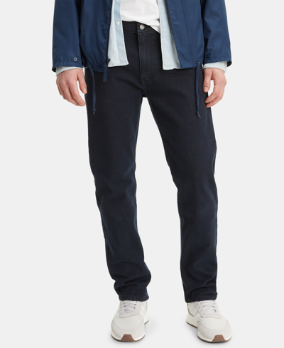 Shop Levi's Men's 502taper Fit All Seasons Tech Jeans In Blue