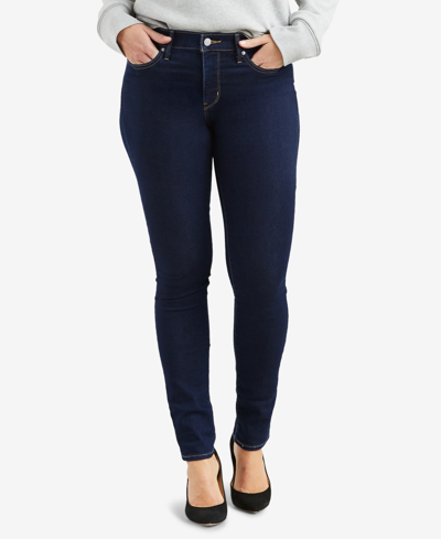 Shop Levi's Women's 311 Shaping Skinny Jeans In Long Length In Blue