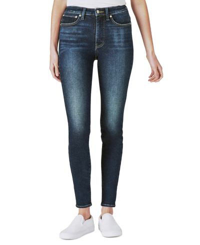 Shop Lucky Brand Curvy Skinny Jeans In Blue