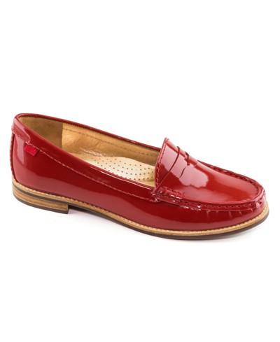 Shop Marc Joseph New York Women's East Village Loafers Women's Shoes In Red