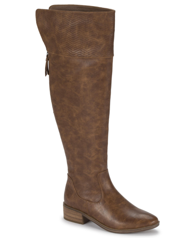 Shop Baretraps Marcella Wide Calf Over-the-knee Boots Women's Shoes In Brown
