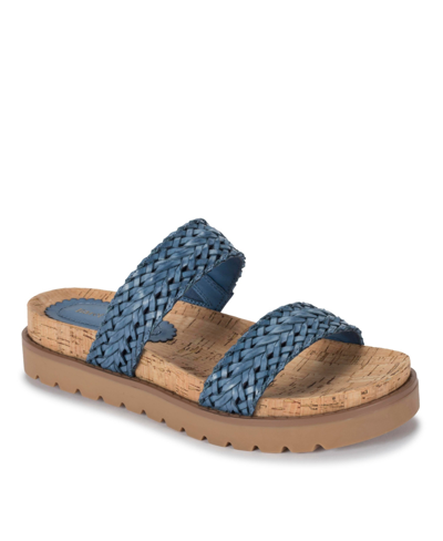 Shop Baretraps Deanne Slide Sandals Women's Shoes In Blue