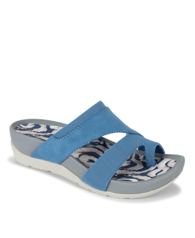 Shop Baretraps Andred Casual Slide Sandals Women's Shoes In Blue