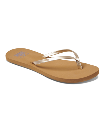 Shop Reef Women's Bliss Nights Flip-flops Women's Shoes In Tan/beige
