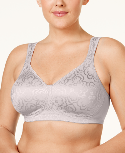 Shop Playtex 18 Hour Ultimate Lift And Support Wireless Bra 4745 In Gray