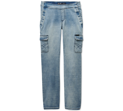 Shop Seven7 Adaptive Men's Seated Mosset Pocketed Jeans In Blue