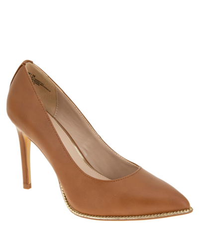 Shop Bcbgeneration Women's Harlia Pointy Toe Pump Women's Shoes In Brown