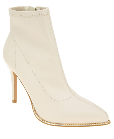 Shop Bcbgeneration Women's Hilston Pointy Toe Bootie Women's Shoes In White