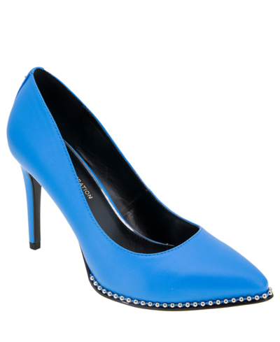 Shop Bcbgeneration Women's Hawti Pointy Toe Pump Women's Shoes In Blue