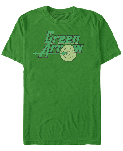 Shop Fifth Sun Dc Men's Green Arrow Target Logo Short Sleeve T-shirt