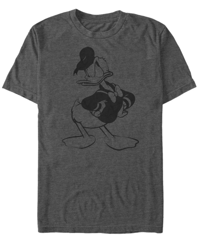 Shop Fifth Sun Men's Old Print Donald Short Sleeve Crew T-shirt In Gray