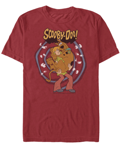 Shop Fifth Sun Men's Scooby Doo Rover Here Short Sleeve T-shirt In Red