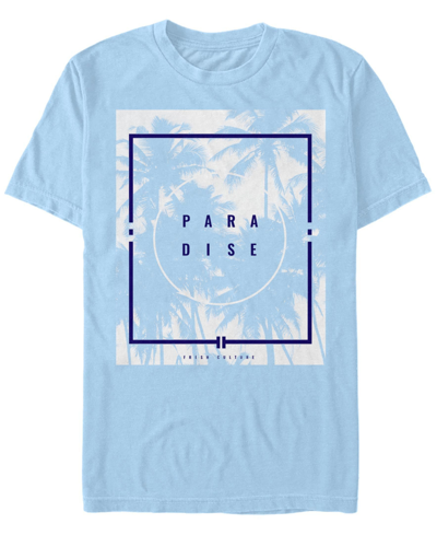 Shop Fifth Sun Men's Para Dise Palms Short Sleeve Crew T-shirt In Blue