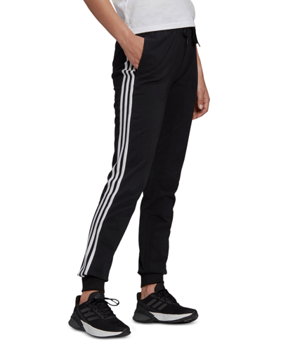 Shop Adidas Originals Adidas Women's Essentials 3-stripes Pants In Black