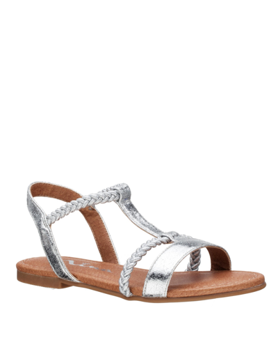Shop Nina Toddler Girls Burnadet Sandals In Silver