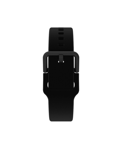 Shop Itouch Air 3 And Sport 3 Extra Interchangeable Strap Narrow Black Silicone, 40mm