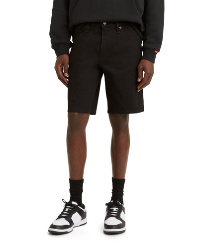 Shop Levi's Men's 405 Standard 10" Jean Shorts In Black