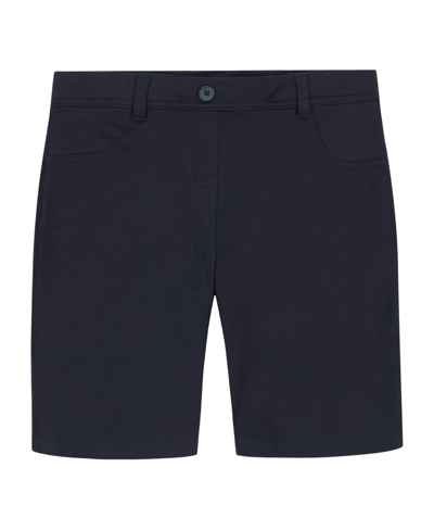 Shop Nautica Big Girls Knit Shorts In Blue