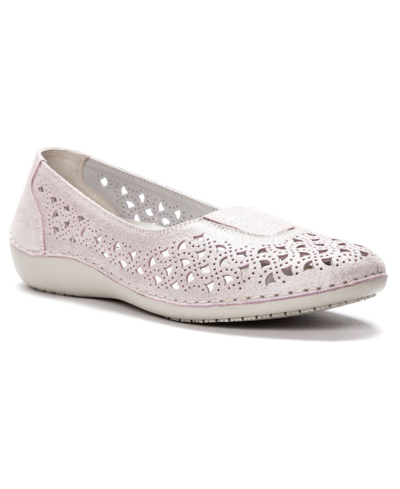 Shop Propét Women's Cabrini Slip-on Flat Shoes Women's Shoes In Pink