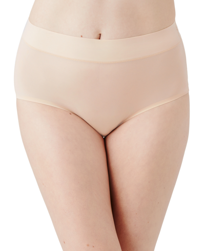 Shop Wacoal Women's At Ease Brief Underwear 875308 In Tan/beige