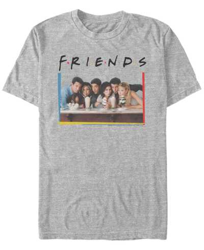 Shop Fifth Sun Men's Friends Friends Diner Short Sleeve T-shirt In Gray