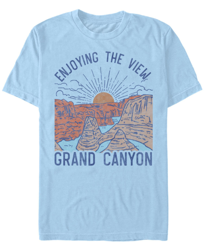Shop Fifth Sun Men's Grand Canyon Short Sleeve Crew T-shirt In Blue