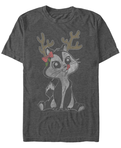 Shop Fifth Sun Men's Looney Tunes Oh Deer Short Sleeve T-shirt In Gray
