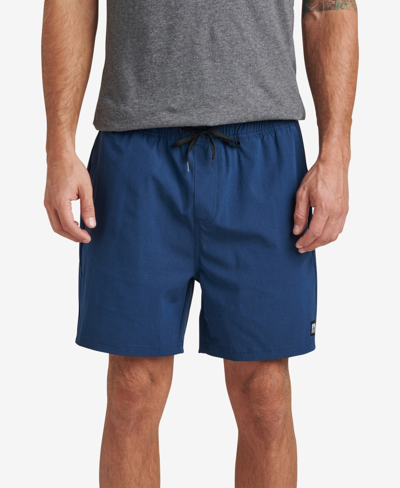 Shop Reef Men's Fields Walk Shorts In Blue