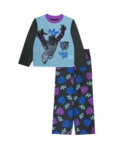 Shop Ame Big Boys Avengers Pajamas, 2 Piece Set In Multi