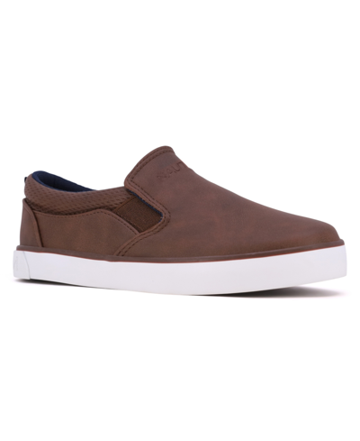 Shop Nautica Little Boys Bennett Casual Shoes In Brown