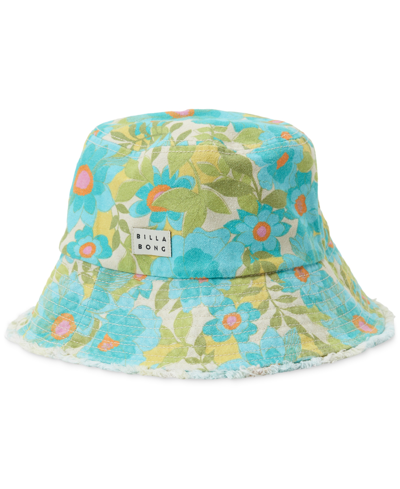 BILLABONG JUNIORS' SUNS OUT PRINTED DISTRESSED BUCKET HAT 