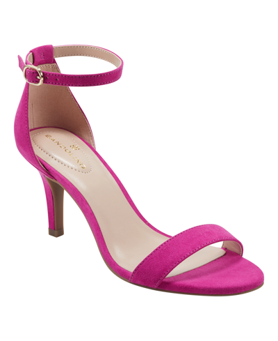 Shop Bandolino Madia Women's Open Toe Dress Sandals Women's Shoes In Pink