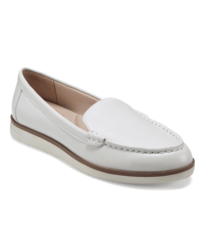 Shop Easy Spirit Women's Shutter Pointy Toe Casual Slip-on Loafers Women's Shoes In White