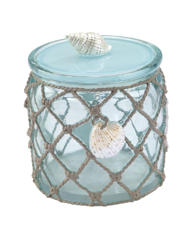 Shop Avanti Seaglass Seashell And Netting Resin Covered Jar In Multi
