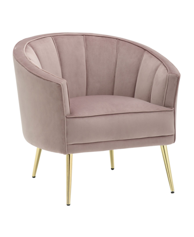 Shop Lumisource Tania Accent Chair In Pink
