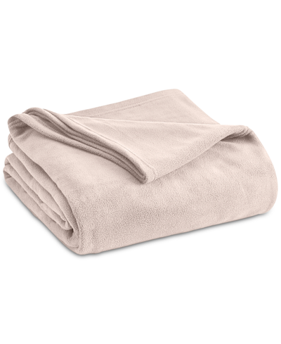 Shop Vellux Brushed Microfleece Twin Blanket Bedding In White
