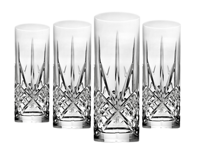 Shop Godinger Dublin Mix Set Of 4 Tom Collins Highball Glasses In Multi