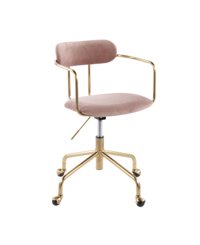 Shop Lumisource Demi Office Chair In Pink