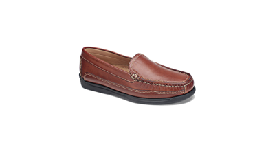 Shop Dockers Catalina Moc-toe Loafers Men's Shoes In Brown