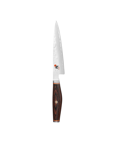 Shop Miyabi Artisan 5" Utility Knife In Brown