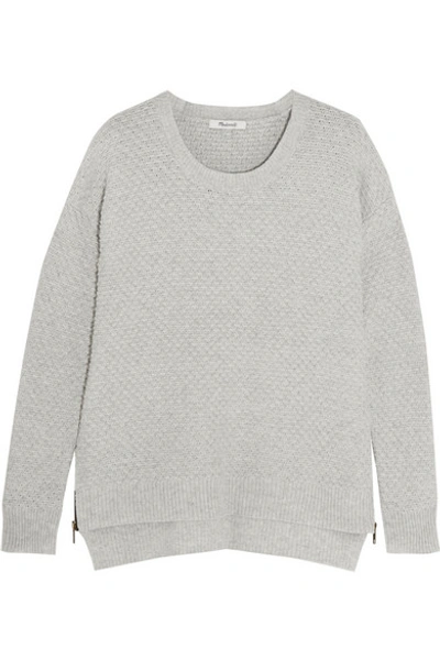 Madewell Bramble Textured Cotton-blend Sweater