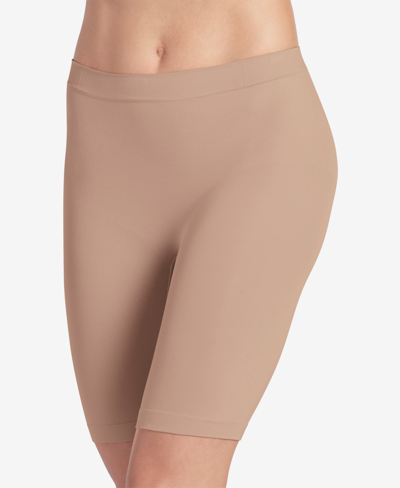 Shop Jockey Skimmies No-chafe Mid-thigh Slip Short, Available In Extended Sizes 2109 In Ivory/cream