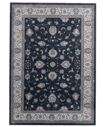 Km Home Largo Isfahan 5'3" X 7'7" Area Rug In Blue