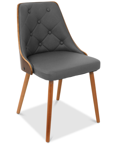 Shop Lumisource Gianna Dining Chair In Gray