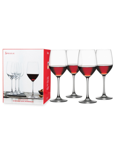 Shop Spiegelau Vino Grande Red Wine Glasses, Set Of 4, 15 oz In Brown