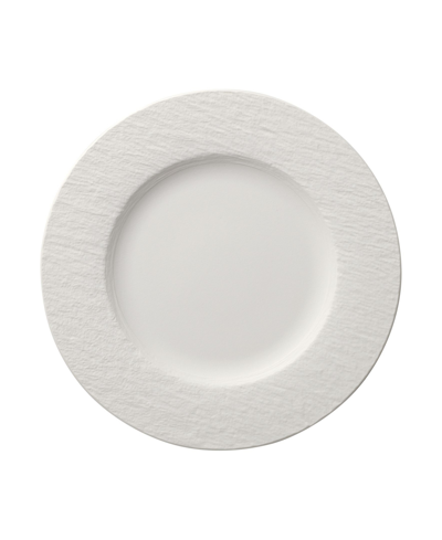 Shop Villeroy & Boch Manufacture Rock Dinner Plate In White