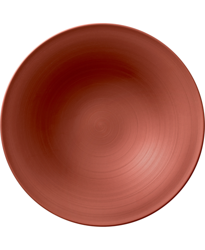 Shop Villeroy & Boch Manufacture Glow Coupe Deep Plate In Brown