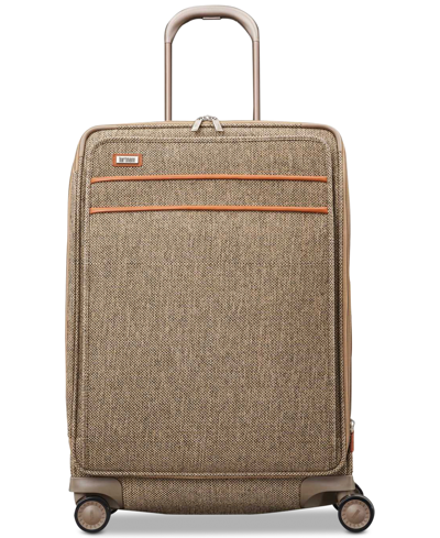 Shop Hartmann Tweed Legend 26" Medium Journey Expandable Spinner Suitcase In Brown
