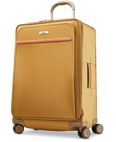 Shop Hartmann Metropolitan 2 Medium Journey Spinner Suitcase In Tan/beige