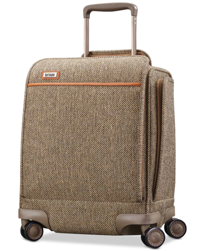 Shop Hartmann Tweed Legend 16.5" Underseat Carry-on Spinner Suitcase In Brown
